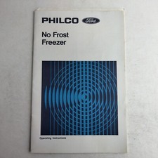 Freezer Philco Ford No Frost manual de instruções de operação vintage 1973Com, usado comprar usado  Enviando para Brazil