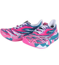 Tênis de corrida ASICS NOOSA TRI 15 repousante azul-petróleo rosa quente 23cm US6 sem caixa comprar usado  Enviando para Brazil