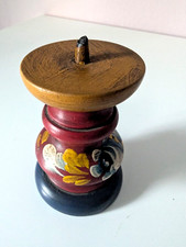 Portacandela legno tornito usato  Unsere Liebe Frau im Walde St Felix
