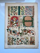 Gothic manuscript painting for sale  HORNCASTLE