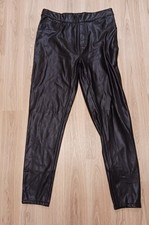 Black leather trousers for sale  SWADLINCOTE