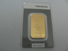 Goldbarren unze 999 gebraucht kaufen  Wiesbaden