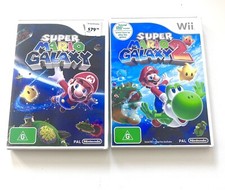 Super Mario Galaxy 1 e 2 para Nintendo Wii CIB completo com manuais/inserções comprar usado  Enviando para Brazil