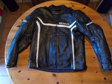 Blouson moto cuir d'occasion  Louvigné-du-Désert
