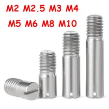 Usado, Pino paralelo de aço inoxidável M2 M2.5 M3 M4 M5 M6 M8 M10 304 com rosca externa comprar usado  Enviando para Brazil