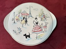 Tortenplatte paris keramik gebraucht kaufen  Rotenburg