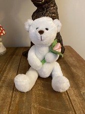 Tesco white teddy for sale  NOTTINGHAM