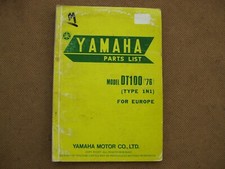 Yamaha dt100 type for sale  DEESIDE