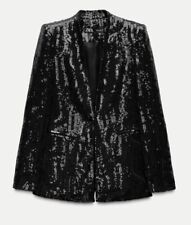 Sequinned lapelless blazer for sale  WEMBLEY