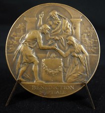 Médaille bénédiction nuptia d'occasion  Strasbourg-