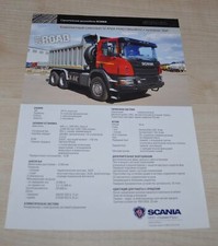Folheto de especificação de despejo Scania Truck P440 6x4 Prospekt RU comprar usado  Enviando para Brazil