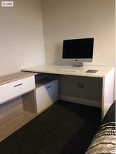 White bedroom corner for sale  MANNINGTREE