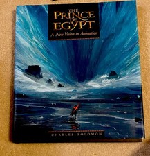 The Prince Of Egypt A New Vision In Animation HCDJ Book By Charles Solomon RARE! comprar usado  Enviando para Brazil