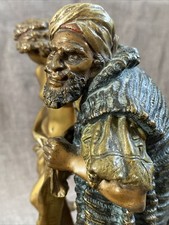 SCULPTURE ORIENTALISTE ÉROTIQUE EN BRONZE FRANZ XAVIER BERGMAN comprar usado  Enviando para Brazil