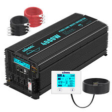 Inversor GIANDEL onda senoidal pura 4000W DC12V para AC110V 120V com display LCD comprar usado  Enviando para Brazil