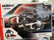 UDI R/c U818A 2.4GHz 4 Ch 6 eixos, Gyro RC Quadricóptero Com Câmera Pronta para Voar modo 2 comprar usado  Enviando para Brazil