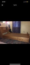 Single wood bed for sale  Wallingford