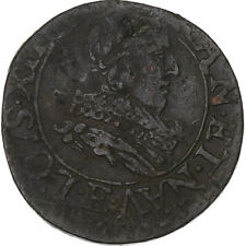 [#1274760] Francia, Louis XIII, Double Tournois, 1634, Tours, Rame, MB+, CGKL:44 comprar usado  Enviando para Brazil