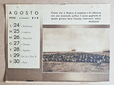 Pagina calendario agosto usato Pagina calendario agosto usato  L Aquila