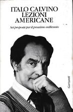 Italo calvino lezioni usato  Monterotondo