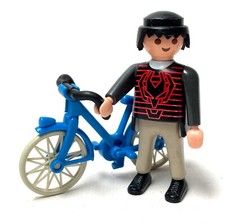 Playmobil figur fahrrad gebraucht kaufen  Hamburg