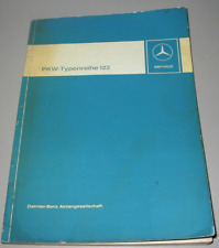 Werkstatthandbuch mercedes 123 gebraucht kaufen  Schortens