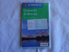 Kompass dolomiti brenta usato  Roma