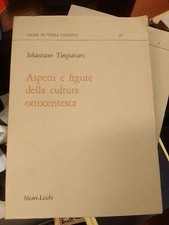 Sebastiano timpanaro aspetti usato  Napoli