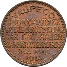 1914 medal dental d'occasion  Expédié en Belgium