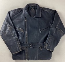Vintage distressed leather for sale  ROYSTON