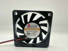 Ventilador de refrigeração para servidor Y.S.TECH FD126010HB DC 12V 0.24A 2 fios 60X60X10mm comprar usado  Enviando para Brazil