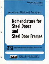 Nomenclature steel doors for sale  Adams