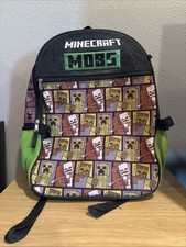 Mochila Mojang Minecraft Mobs 16" com bolsos comprar usado  Enviando para Brazil