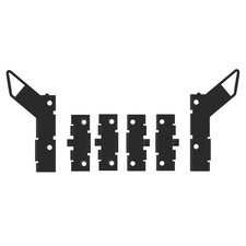 Renault - Clio Williams - Kit d'agrafes de spoiler - Finition brute, używany na sprzedaż Renault - Clio Williams - Kit d'agrafes de spoiler - Finition brute, używany na sprzedaż  Wysyłka do Poland