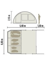 Large family tent for sale  SWANSEA