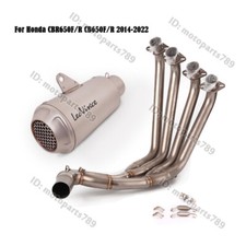 Silenciadores de escape tubulação conexão frontal para Honda CB650R CB650F CBR650F 14-23 comprar usado  Enviando para Brazil