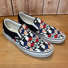 Usado, Sapato Slip-Ons Vintage Vans Checker Cube Tamanho 10 1/2 EUA Multicolorido comprar usado  Enviando para Brazil