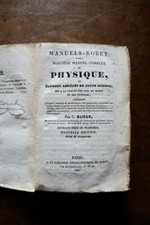Manuel physique elemens d'occasion  Sainte-Suzanne