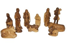 Wood carved nativity for sale  Ellwood City