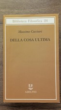 Massimo cacciari della usato  Roma