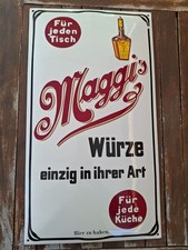Maggi würze emailschild gebraucht kaufen  Wittenberg