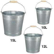 Galvanised metal bucket for sale  LONDON