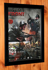 Usado, Enemy Front PS3 Xbox 360 One antigo raro mini pôster promocional/arte de página de anúncio emoldurada comprar usado  Enviando para Brazil