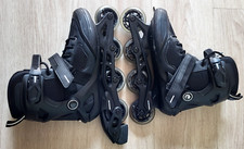 OXELO Adult Inline Skates black- FIT100 rollerblade, Size 43 na sprzedaż  PL