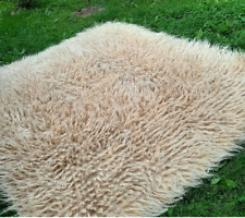 Tapete para quarto, quarto infantil, sala de estar natural 100% lã de ovelha Salsicha comprar usado  Enviando para Brazil