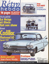 Retro hebdo 1999 d'occasion  Colombes