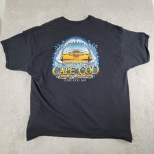 Camiseta Harley-Davidson Motorcycles Cape Cod Shark Jaw Bridge tamanho 4XL preta comprar usado Camiseta Harley-Davidson Motorcycles Cape Cod Shark Jaw Bridge tamanho 4XL preta comprar usado  Enviando para Brazil