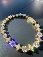 Moissanite armband 925 gebraucht kaufen  Bergheim