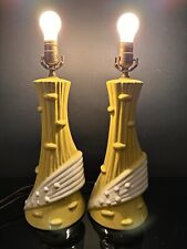 modern style pair lamps for sale  Corning