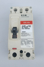Disjuntor Eaton EDS2150 150A 240V 2P 42kA C-Series F-Frame 6610C74G88, usado comprar usado  Enviando para Brazil